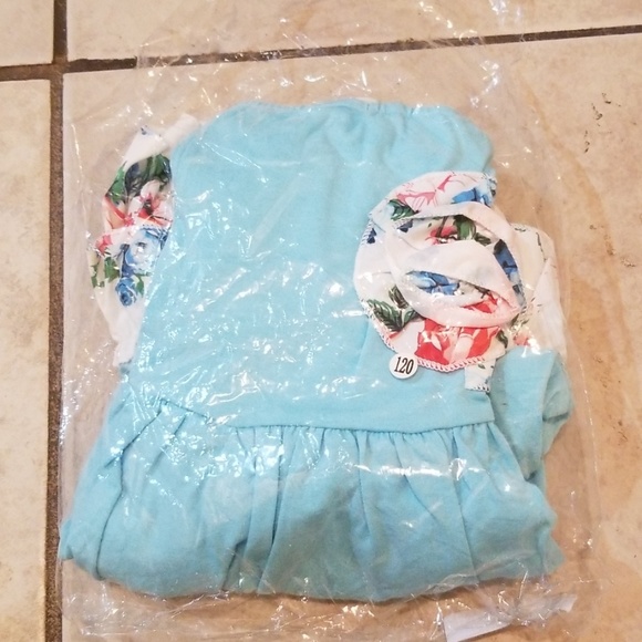 Girls boutique ruffle outfit size 120 (4 to 6) nWT - Picture 2 of 6